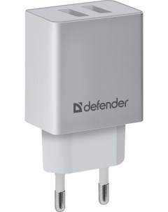 Сетевое зарядное устройство UPA 22 2xUSB 2 1 A white Defender