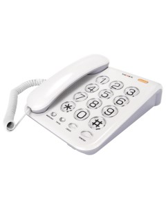 Проводной телефон TX 262 белый Texet