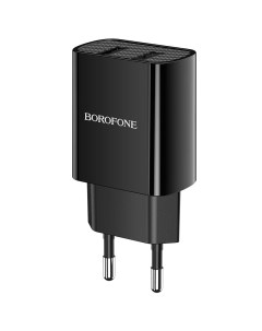 Сетевое зарядное устройство BA53A Powerway 2xUSB 2 1А черный Borofone