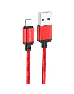 Кабель USB Lightning BX87i 1 м красный Borofone