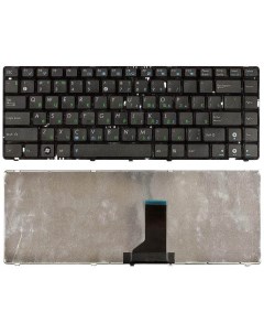 Клавиатура для ноутбука Asus UL30 K42 K43 X42 U41 черная с рамкой Оем
