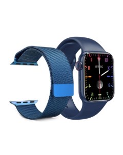 Смарт часы Smart Watch M26 Plus с дополнительным браслетом Milano синий Kuplace