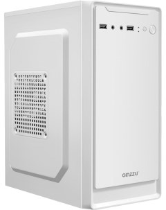 Корпус компьютерный B185 White Ginzzu