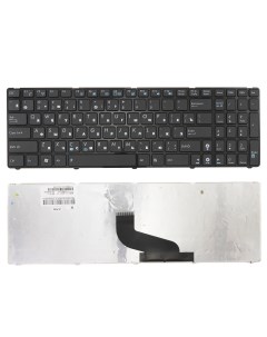 Клавиатура для ноутбука Asus K53 K73 X53 X73 черная с рамкой Azerty