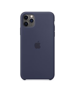 Чехол для iPhone 11 Pro Max Silicone Case Midnight Blue Apple