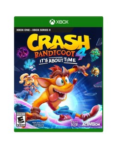 Игра Crash Bandicoot 4 It s About Time для Xbox Series X Xbox One X Activision