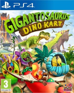 Игра Gigantosaurus Dino Kart PlayStation 4 полностью на иностранном языке Outright games