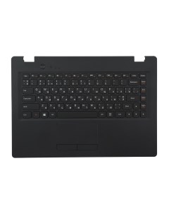Клавиатура для ноутбука Lenovo 100S 14 черная с черным топкейсом Azerty