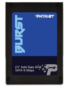 SSD накопитель Burst 2 5 960 ГБ PBU960GS25SSDR Patriot memory