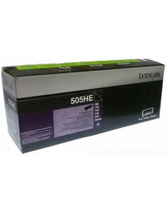 Картридж для лазерного принтера 50F5H0E черный оригинальный Lexmark