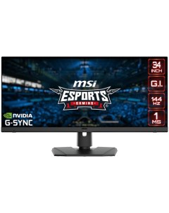 34 Монитор MPG341QR черный 144Hz 3440x1440 IPS Msi