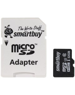 Карта памяти Micro SD SB32GBSDCL10U3 01 32GB Smartbuy