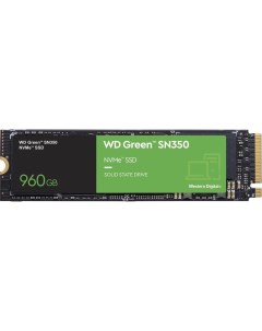 SSD накопитель Green SN350 M 2 2280 960 ГБ S960G2G0C Wd