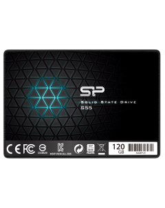 SSD накопитель Slim S55 2 5 120 ГБ SP120GBSS3S55S25 Silicon power