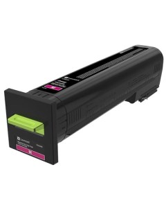 Тонер картридж для лазерного принтера 72K5XME пурпурный оригинальный Lexmark