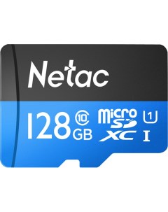 Карта памяти Micro SDXC 128Гб P500 Standard MicroSDXC 128GB NT02P500STN 128G S Netac