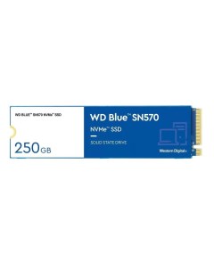 SSD накопитель Blue SN570 M 2 2280 250 ГБ S250G3B0C Wd