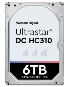 Жесткий диск Western Digital SAS 6TB 7200RPM 12GB S 256MB DC HC310 0B36047 Wd