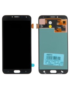 Дисплей с тачскрином для Samsung Galaxy J4 черный 2018 OLED Rocknparts