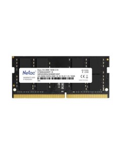 Оперативная память Basic NTBSD4N26SP 16 DDR4 1x16Gb 2666MHz Netac