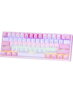 Проводная игровая клавиатура Fizz White Pink 70672 Redragon