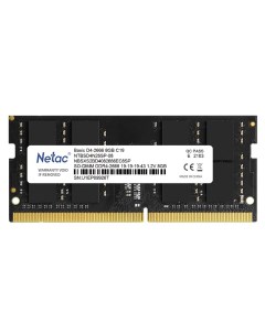 Оперативная память Basic NTBSD4N26SP 08 DDR4 1x8Gb 2666MHz Netac