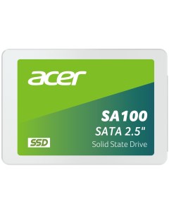 SSD накопитель SA100 2 5 240 ГБ BL 9BWWA 102 Acer