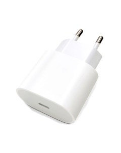 Сетевое зарядное устройство Thunderbolt Apple 20W MHJE3ZM A белый в коробке OEM Promise mobile