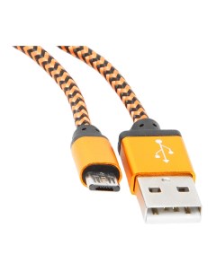Кабель Cablexpert CC mUSB2oe USB2 0 USB A microB оранжевый 1 0м Gembird