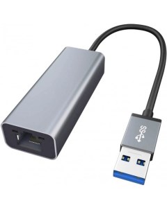 Сетевая карта RJ 45 KS 482 USB3 0 на LAN Ethernet кабель адаптер чёрный Ks-is