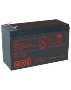 Аккумулятор для ИБП GP1272F2 Wbr