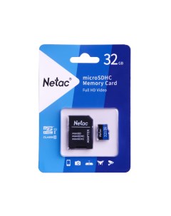 Карта памяти P500 microSDHC 32GB NT02P500STN 032G R Netac