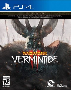 Игра Warhammer Vermintide 2 Deluxe Edition Русская Версия PS4 Fatshark