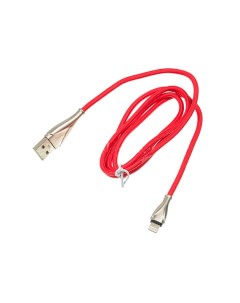Кабель USB A m Lightning m 1 2м Red Digma