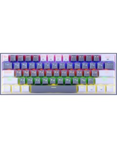 Проводная игровая клавиатура Fizz K617 R White Gray 70675 Redragon