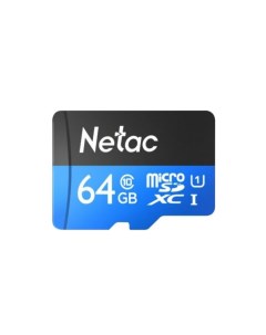 Карта памяти P500 microSDXC 64GB NT02P500STN 064G R Netac