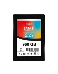 SSD накопитель Slim S55 2 5 960 ГБ SP960GBSS3S55S25 Silicon power