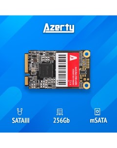 SSD накопитель Bory mSATA 256G mSATA 029 1244 Azerty