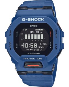 Японские спортивные наручные часы G SHOCK GBD 200 2ER с хронографом Casio