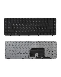 Клавиатура для ноутбука HP Pavilion dv6 3000 черная с рамкой Azerty