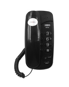 Проводной телефон TX 238 черный Texet