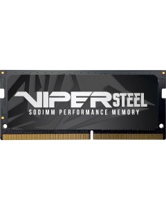 Оперативная память Patriot Viper Steel 16Gb DDR4 2666MHz SO DIMM PVS416G266C8S Patriot memory
