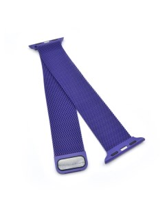 Ремешок Миланская петля для часов Apple Watch 38 40 фиолетовый Aks-guard
