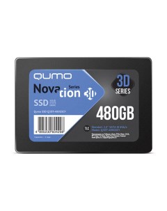 SSD накопитель Novation 3D 2 5 480 ГБ Q3DT 480GSCY Qumo