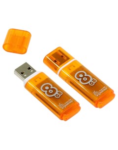 Флешка Glossy 8ГБ Orange SB8GBGS Or Smartbuy