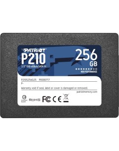 SSD накопитель P210 2 5 256 ГБ P210S256G25 Patriot memory