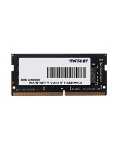 Оперативная память Patriot Signature 16Gb DDR4 2666MHz SO DIMM PSD416G266681S Patriot memory