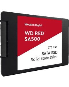 SSD накопитель Red SA500 2 5 1 ТБ S100T1R0A Wd