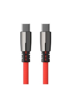Кабель USB Type C USB Type C CC50 F100LED 1 м красный Accesstyle