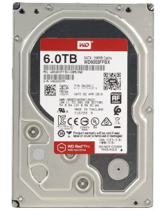 Жесткий диск Red Pro 6ТБ 6003FFBX Wd